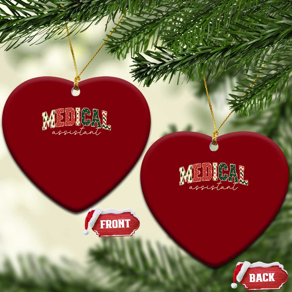 Christmas Medical Assistant Ceramic Ornament MA Nurse Grad Gift TS10 Print Your Wear