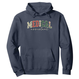 Christmas Medical Assistant Hoodie MA Nurse Grad Gift TS10 Navy Print Your Wear