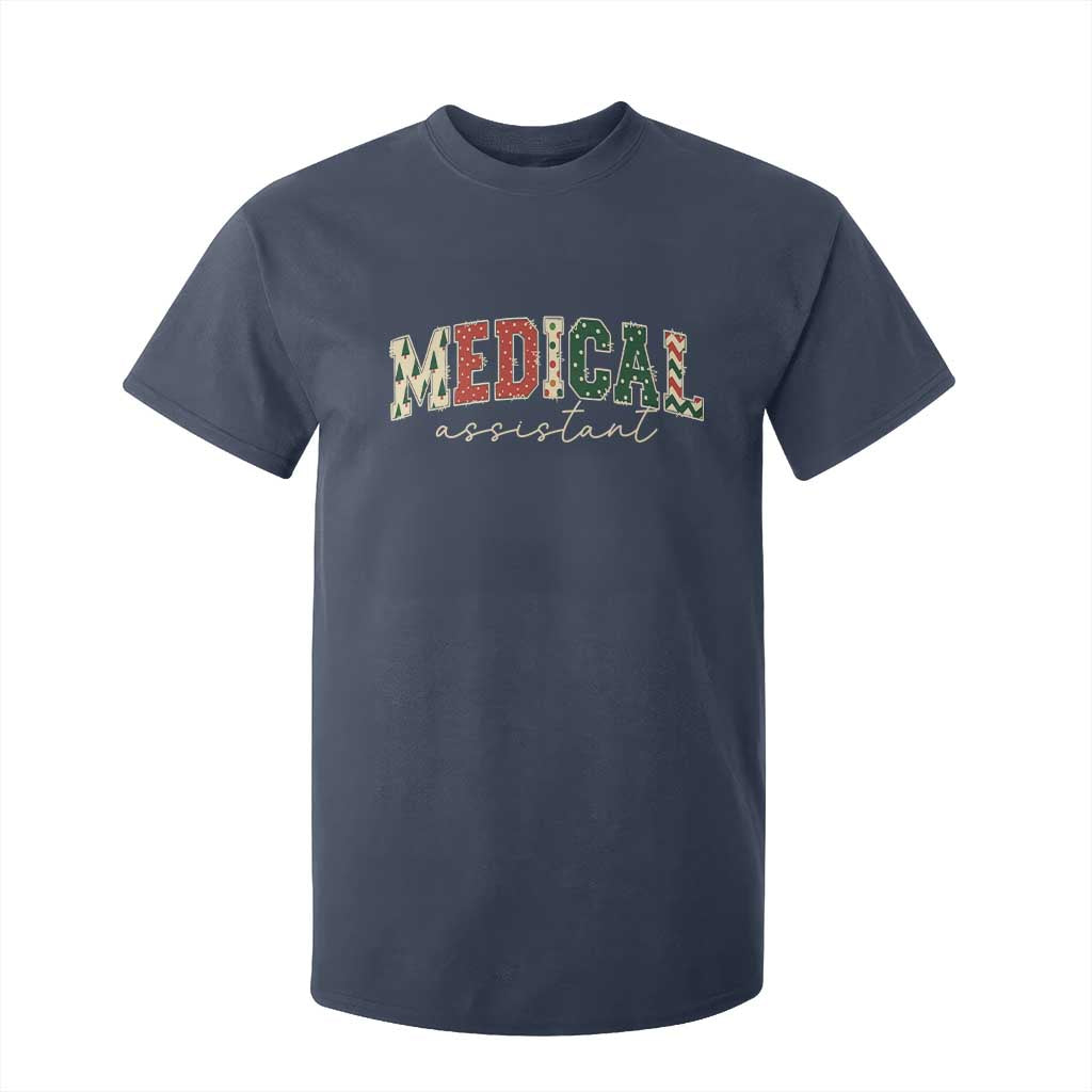 Christmas Medical Assistant T Shirt For Kid MA Nurse Grad Gift - Print Your Wear