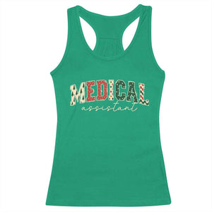 Christmas Medical Assistant Racerback Tank Top MA Nurse Grad Gift TS10 Irish Green Print Your Wear