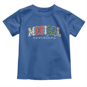 Christmas Medical Assistant Toddler T Shirt MA Nurse Grad Gift TS10 Royal Blue Print Your Wear