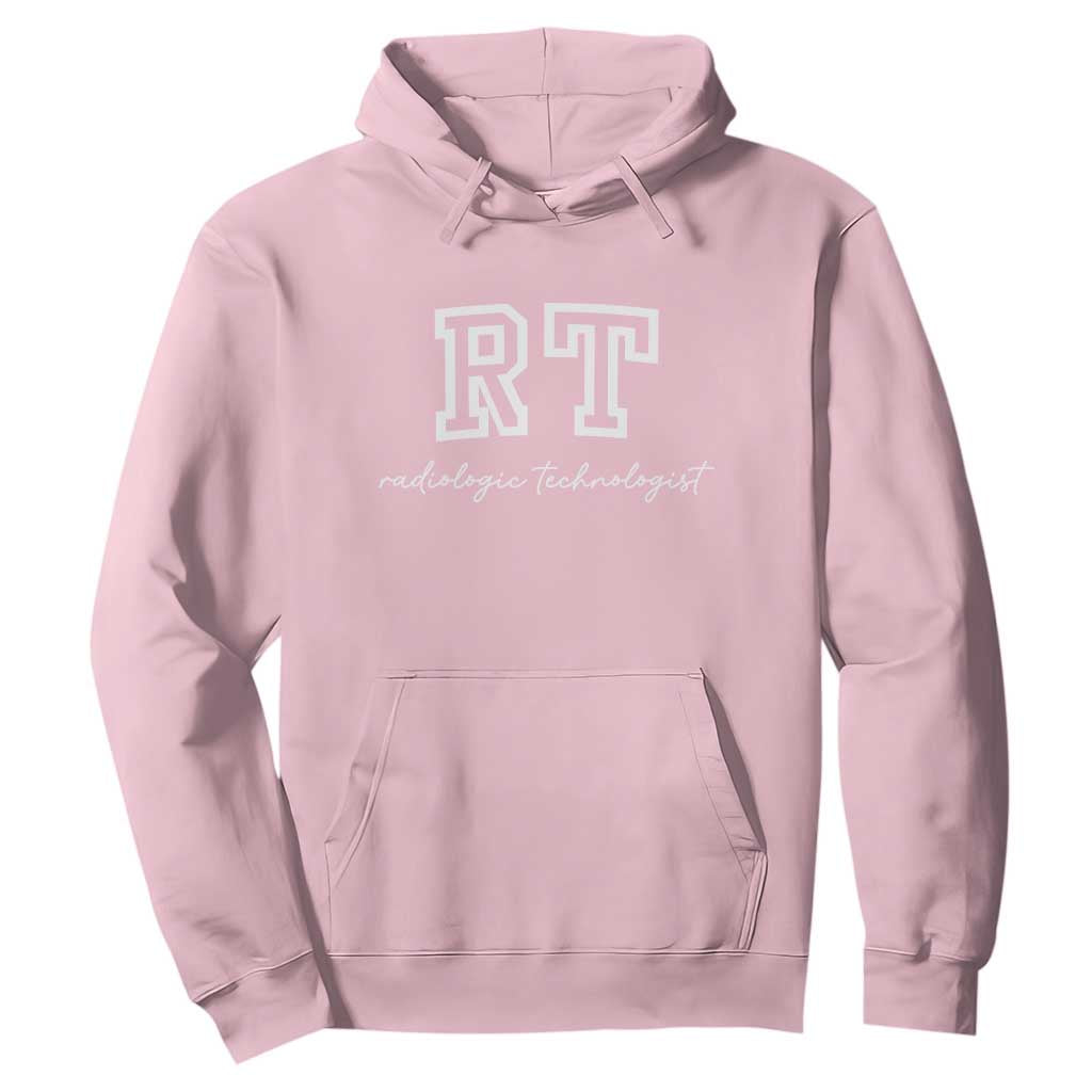 Radiology Technologist Hoodie RT Xray Rad Tech Gift TS10 Light Pink Print Your Wear