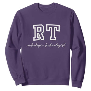 Radiology Technologist Sweatshirt RT Xray Rad Tech Gift TS10 Purple Print Your Wear
