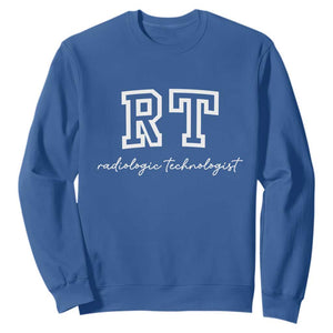 Radiology Technologist Sweatshirt RT Xray Rad Tech Gift TS10 Royal Blue Print Your Wear