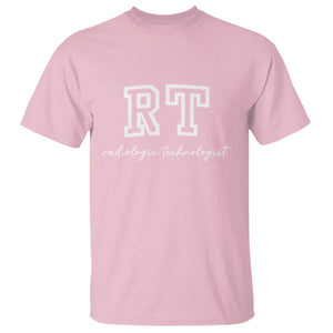 Radiology Technologist T Shirt RT Xray Rad Tech Gift TS10 Light Pink Print Your Wear