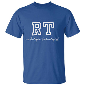 Radiology Technologist T Shirt RT Xray Rad Tech Gift TS10 Royal Blue Print Your Wear