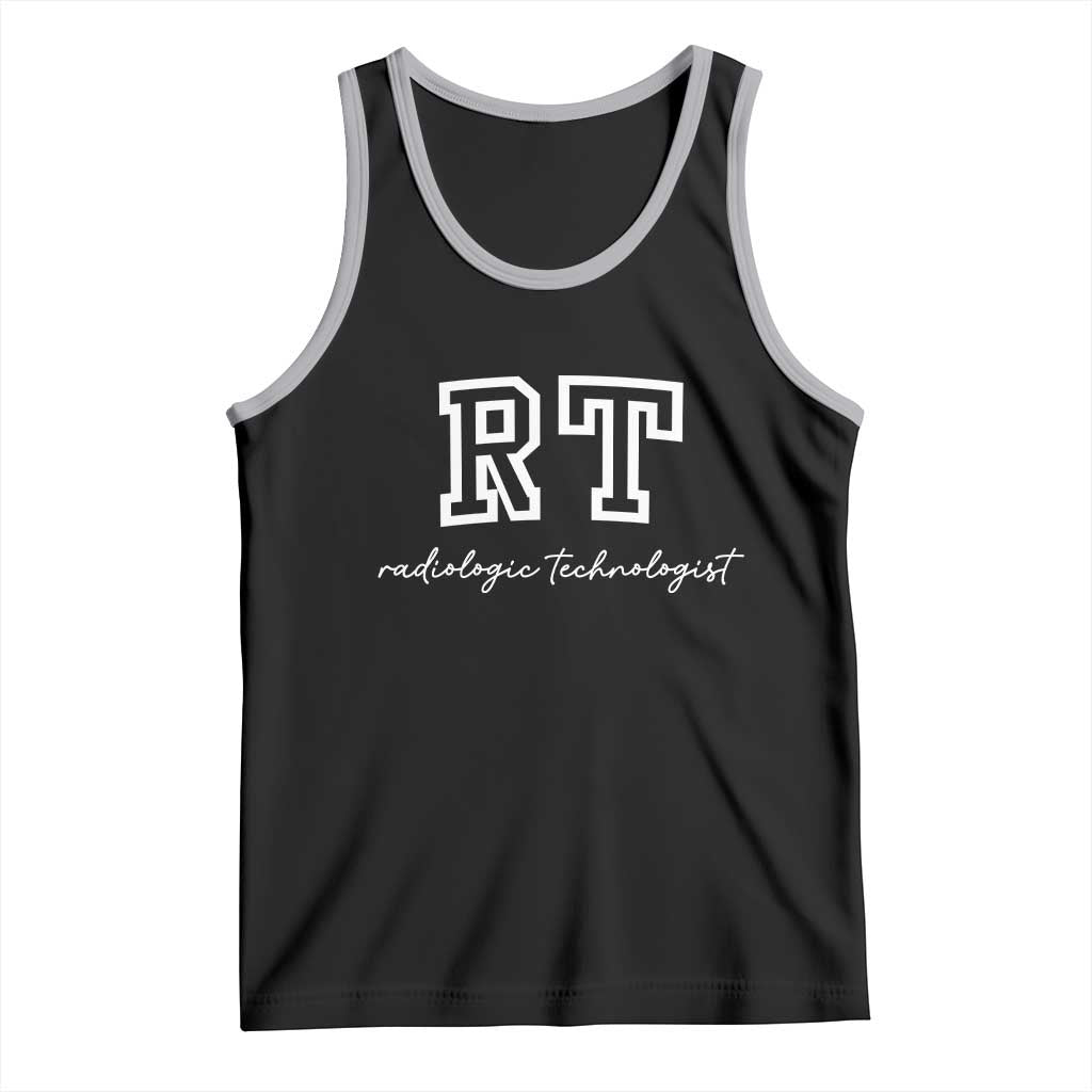 Radiology Technologist Tank Top RT Xray Rad Tech Gift TS10 Black Athletic Heather Print Your Wear