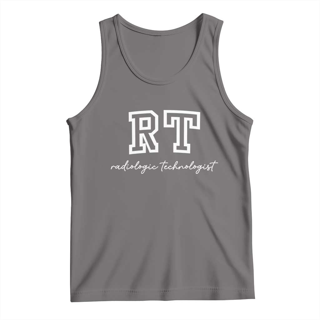 Radiology Technologist Tank Top RT Xray Rad Tech Gift TS10 Deep Heather Print Your Wear