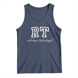Radiology Technologist Tank Top RT Xray Rad Tech Gift TS10 Navy Print Your Wear