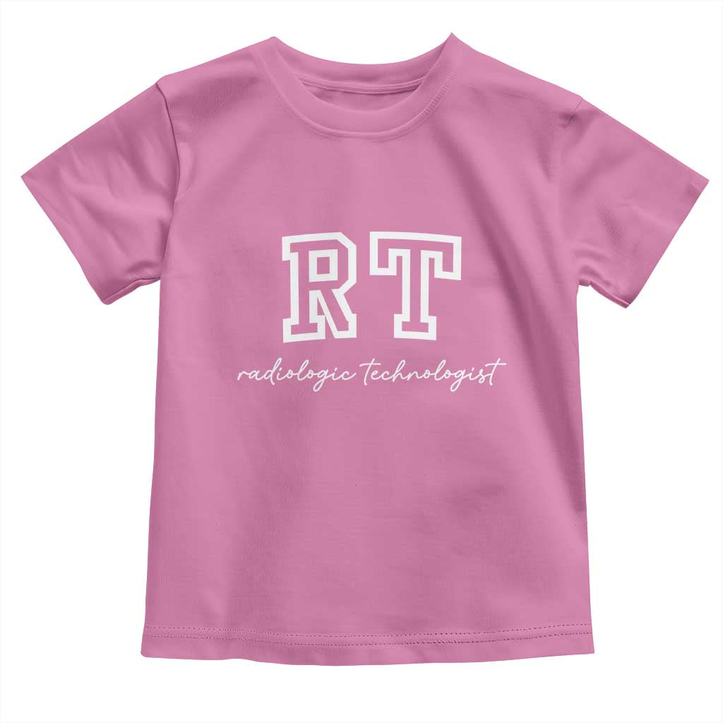 Radiology Technologist Toddler T Shirt RT Xray Rad Tech Gift TS10 Azalea Print Your Wear