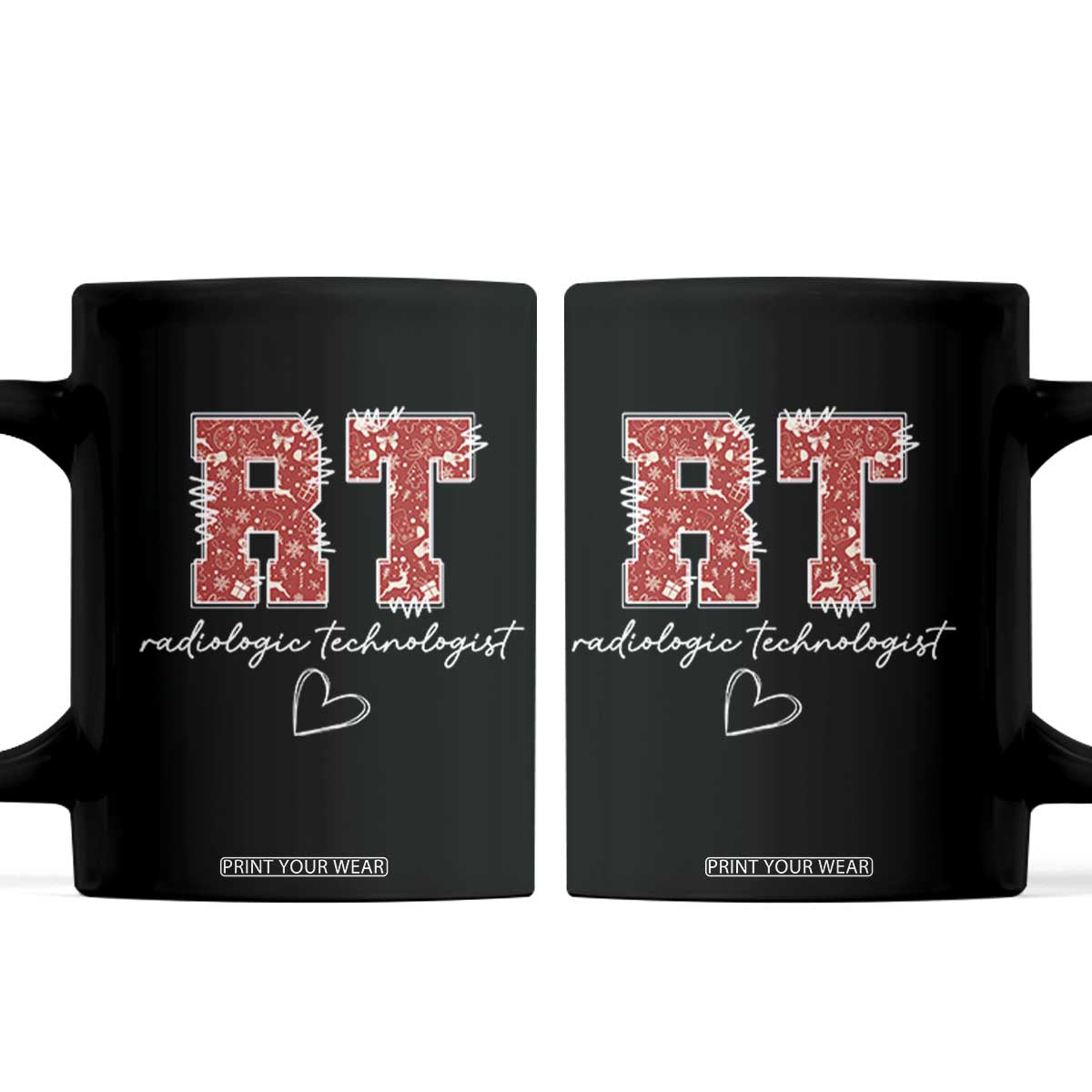 Christmas Radiology Coffee Mug RT Xray Rad Tech Gift - Print Your Wear