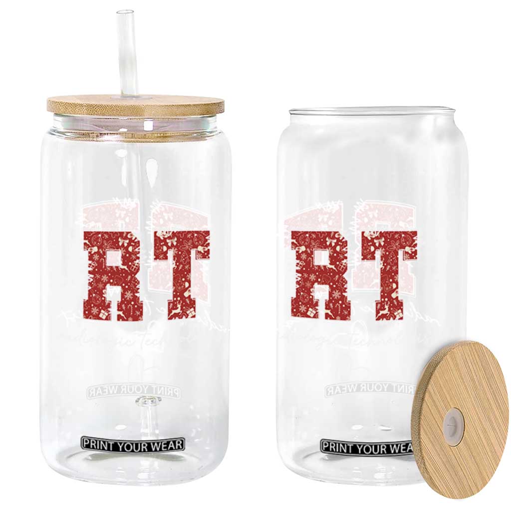 Christmas Radiology Glass Can RT Xray Rad Tech Gift - Print Your Wear