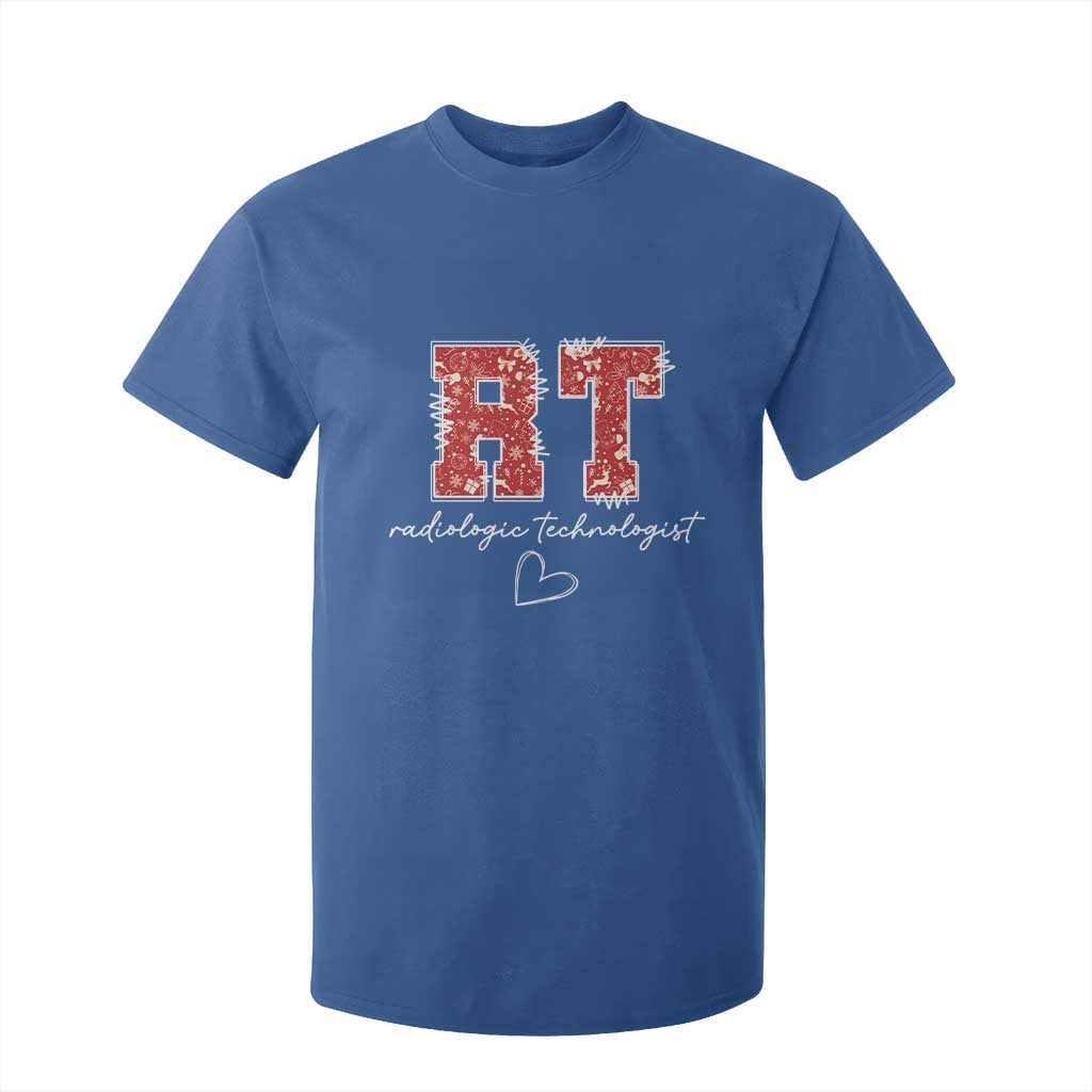 Christmas Radiology T Shirt For Kid RT Xray Rad Tech Gift TS10 Royal Blue Print Your Wear