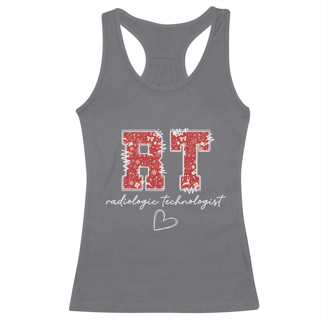 Christmas Radiology Racerback Tank Top RT Xray Rad Tech Gift TS10 Charcoal Print Your Wear