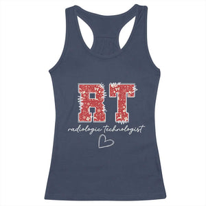 Christmas Radiology Racerback Tank Top RT Xray Rad Tech Gift TS10 Navy Print Your Wear