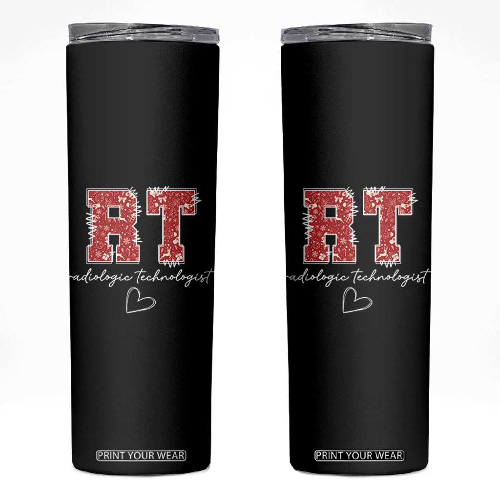 Christmas Radiology Skinny Tumbler RT Xray Rad Tech Gift TS10 Black Print Your Wear