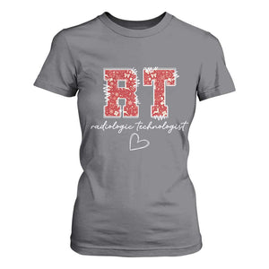 Christmas Radiology T Shirt For Women RT Xray Rad Tech Gift TS10 Charcoal Print Your Wear