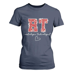 Christmas Radiology T Shirt For Women RT Xray Rad Tech Gift TS10 Navy Print Your Wear