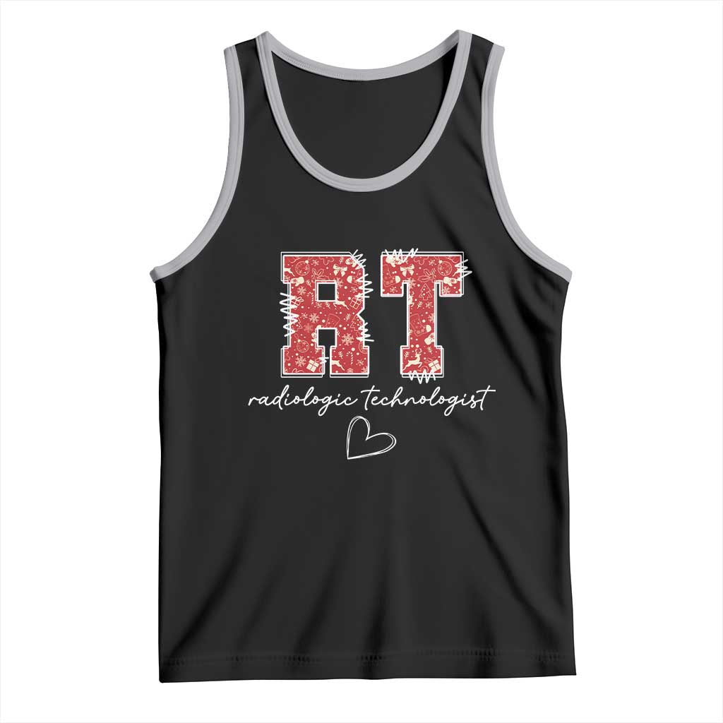 Christmas Radiology Tank Top RT Xray Rad Tech Gift TS10 Black Athletic Heather Print Your Wear