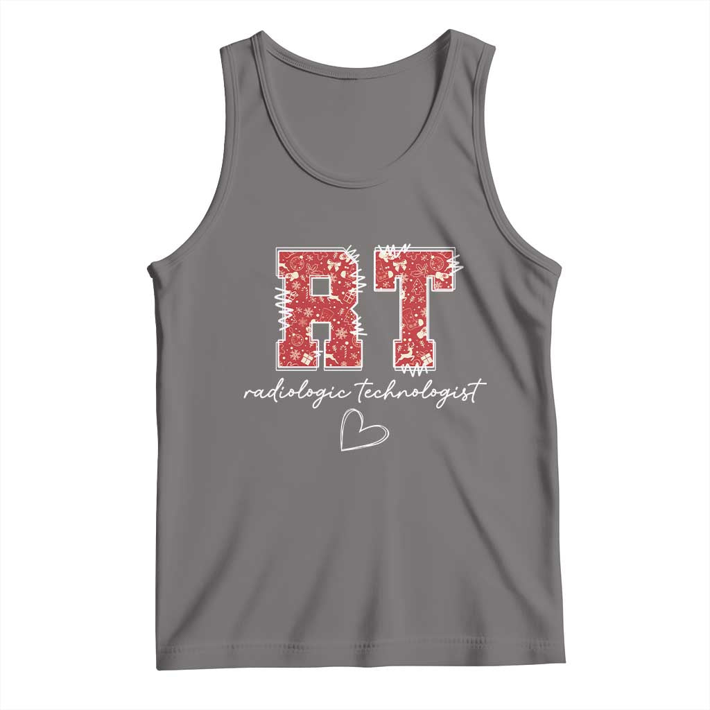 Christmas Radiology Tank Top RT Xray Rad Tech Gift TS10 Deep Heather Print Your Wear