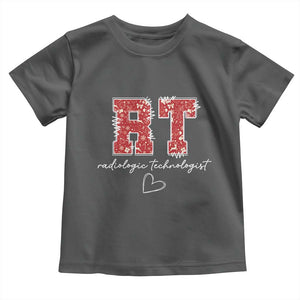 Christmas Radiology Toddler T Shirt RT Xray Rad Tech Gift TS10 Dark Heather Print Your Wear