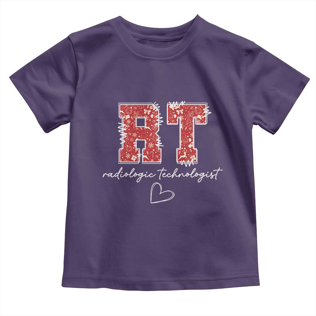 Christmas Radiology Toddler T Shirt RT Xray Rad Tech Gift TS10 Purple Print Your Wear