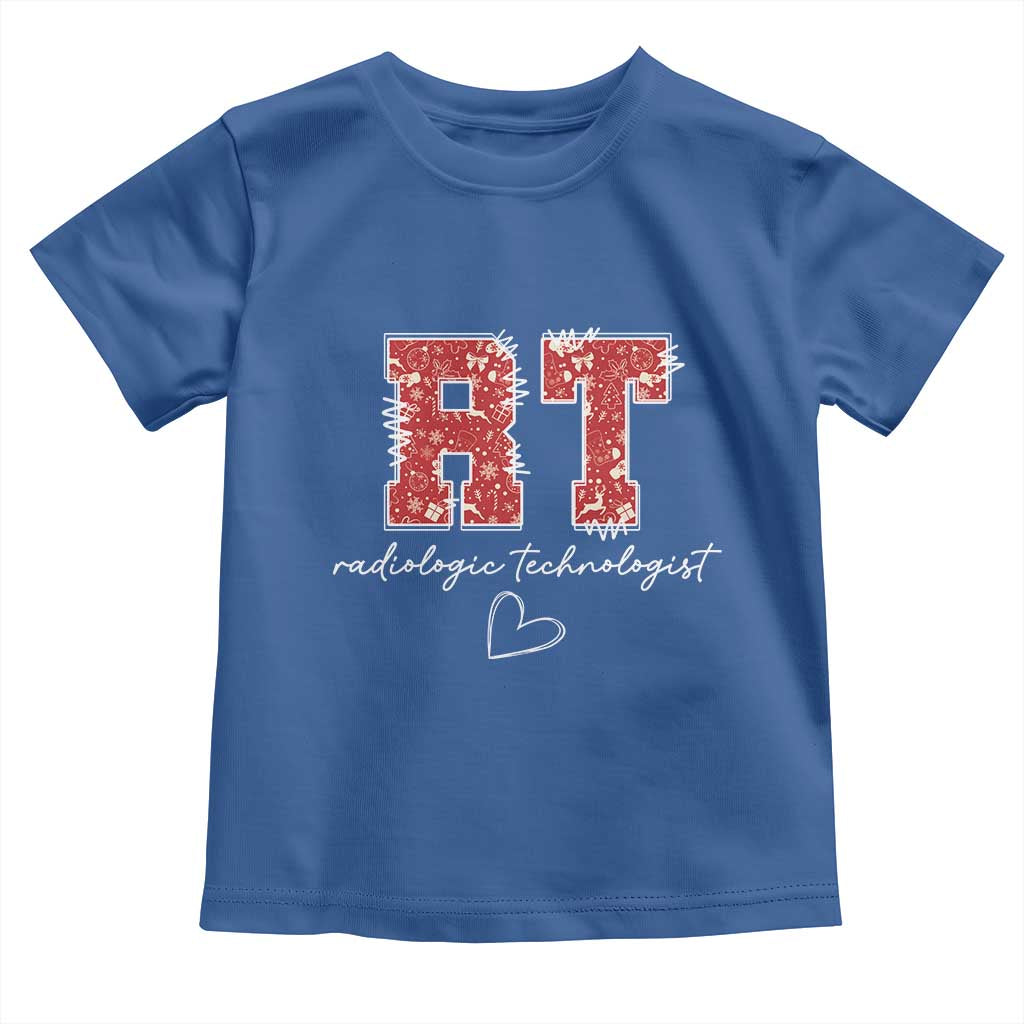 Christmas Radiology Toddler T Shirt RT Xray Rad Tech Gift TS10 Royal Blue Print Your Wear