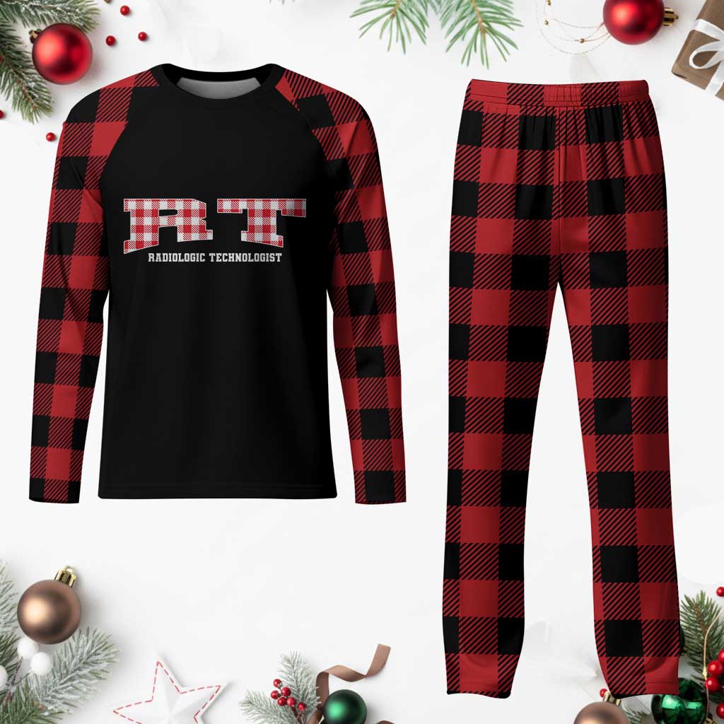 Christmas Radiology Technologist Plaid Pajama Set Buffalo Plaid RT Rad Tech Gift TS10 Buffalo Plaid Print Your Wear