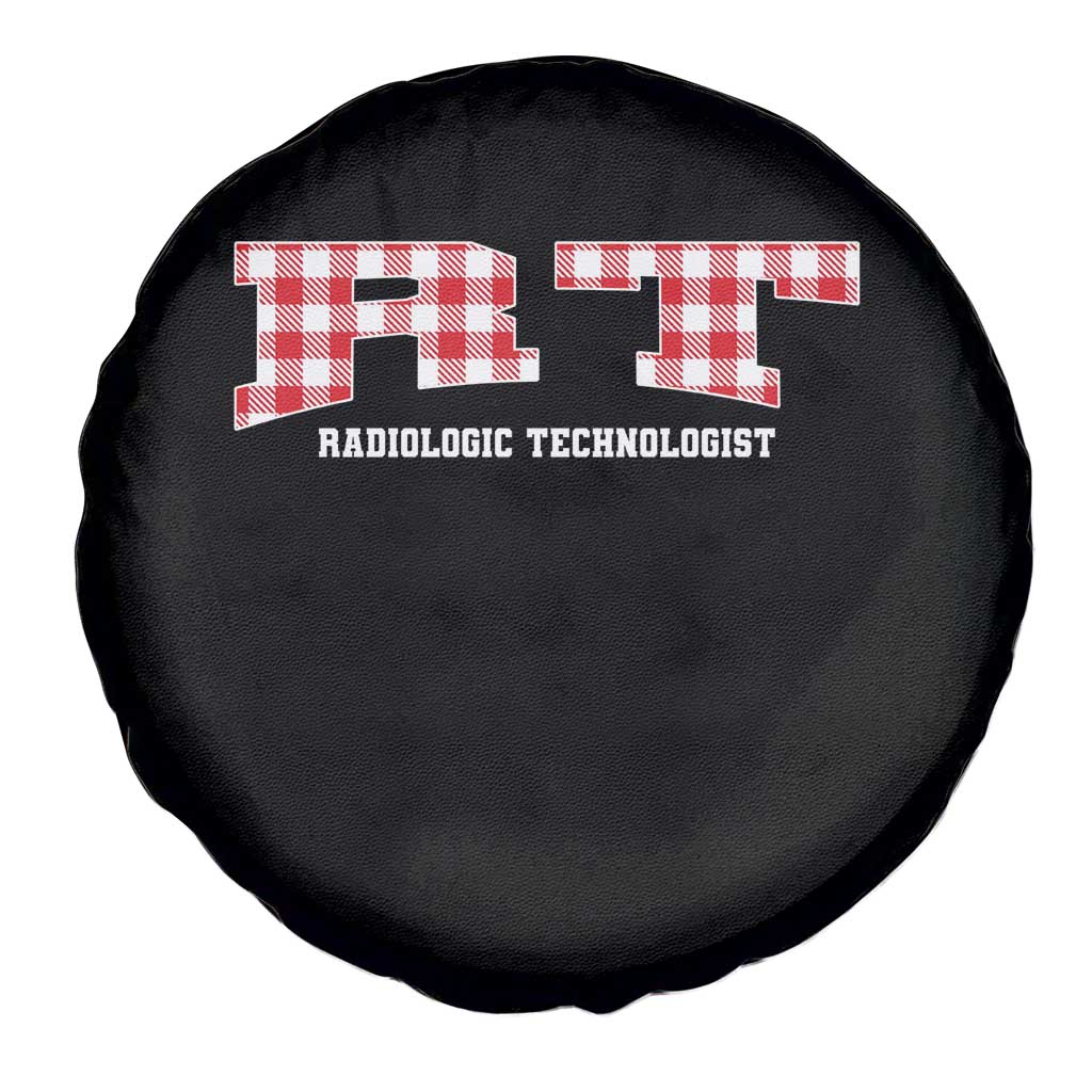 Christmas Radiology Technologist Spare Tire Cover Buffalo Plaid RT Rad Tech Gift TS10 Print Your Wear