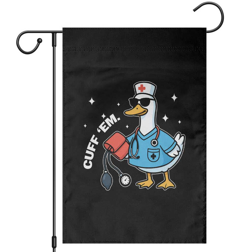 Goose Nurse Garden Flag Cuff Em Cute Nursing Graduation Gift TS10 Black Print Your Wear