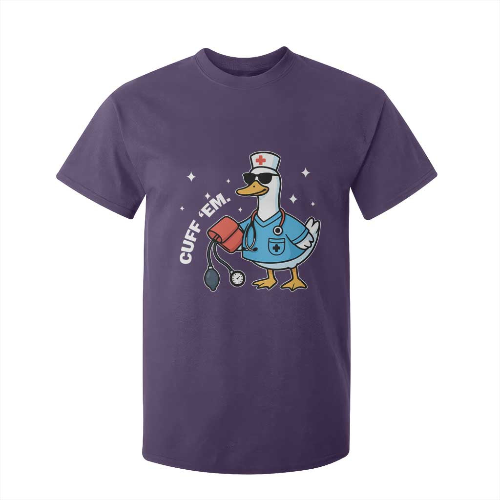 Goose Nurse T Shirt For Kid Cuff Em Cute Nursing Graduation Gift TS10 Purple Print Your Wear