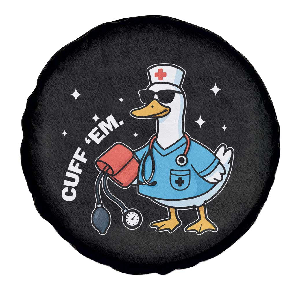 Goose Nurse Spare Tire Cover Cuff Em Cute Nursing Graduation Gift TS10 Print Your Wear