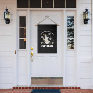 Funny IVF Garden Flag Triggered Goose On The Loose Infertility Support Gift TS10 Print Your Wear
