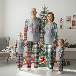 Funny IVF Plaid Pajama Set Triggered Goose On The Loose Infertility Support TS10 Christmas Plaid Print Your Wear