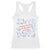 Funny IVF Racerback Tank Top Triggered Goose On The Loose Infertility Support TS10 White Print Your Wear
