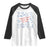 Funny IVF Raglan Shirt Triggered Goose On The Loose Infertility Support TS10 White Black Print Your Wear