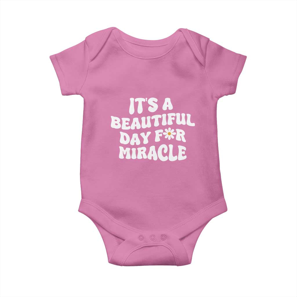 IVF Miracle Baby Onesie Transfer Day Infertility Support Gift TS10 Azalea Print Your Wear