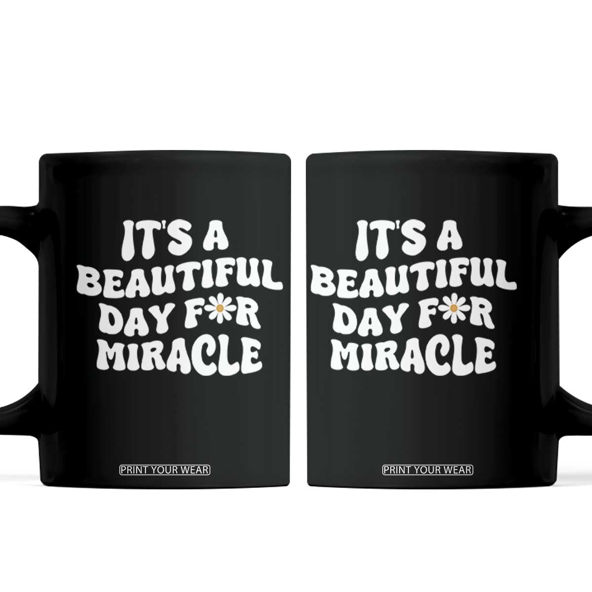 IVF Miracle Coffee Mug Transfer Day Infertility Support Gift TS10 Black Print Your Wear