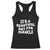 IVF Miracle Racerback Tank Top Transfer Day Infertility Support Gift TS10 Black Print Your Wear