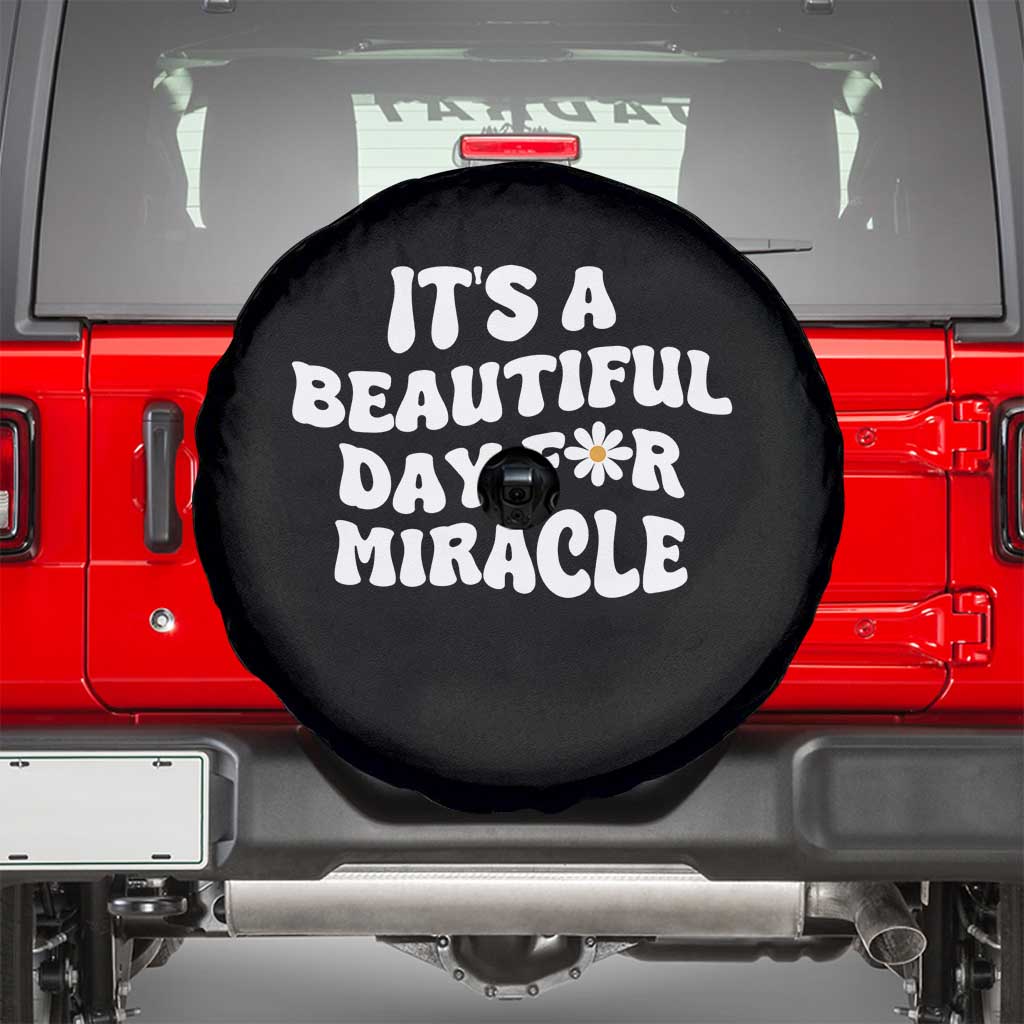 IVF Miracle Spare Tire Cover Transfer Day Infertility Support Gift TS10 Black Print Your Wear