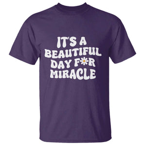 IVF Miracle T Shirt Transfer Day Infertility Support Gift TS10 Purple Print Your Wear