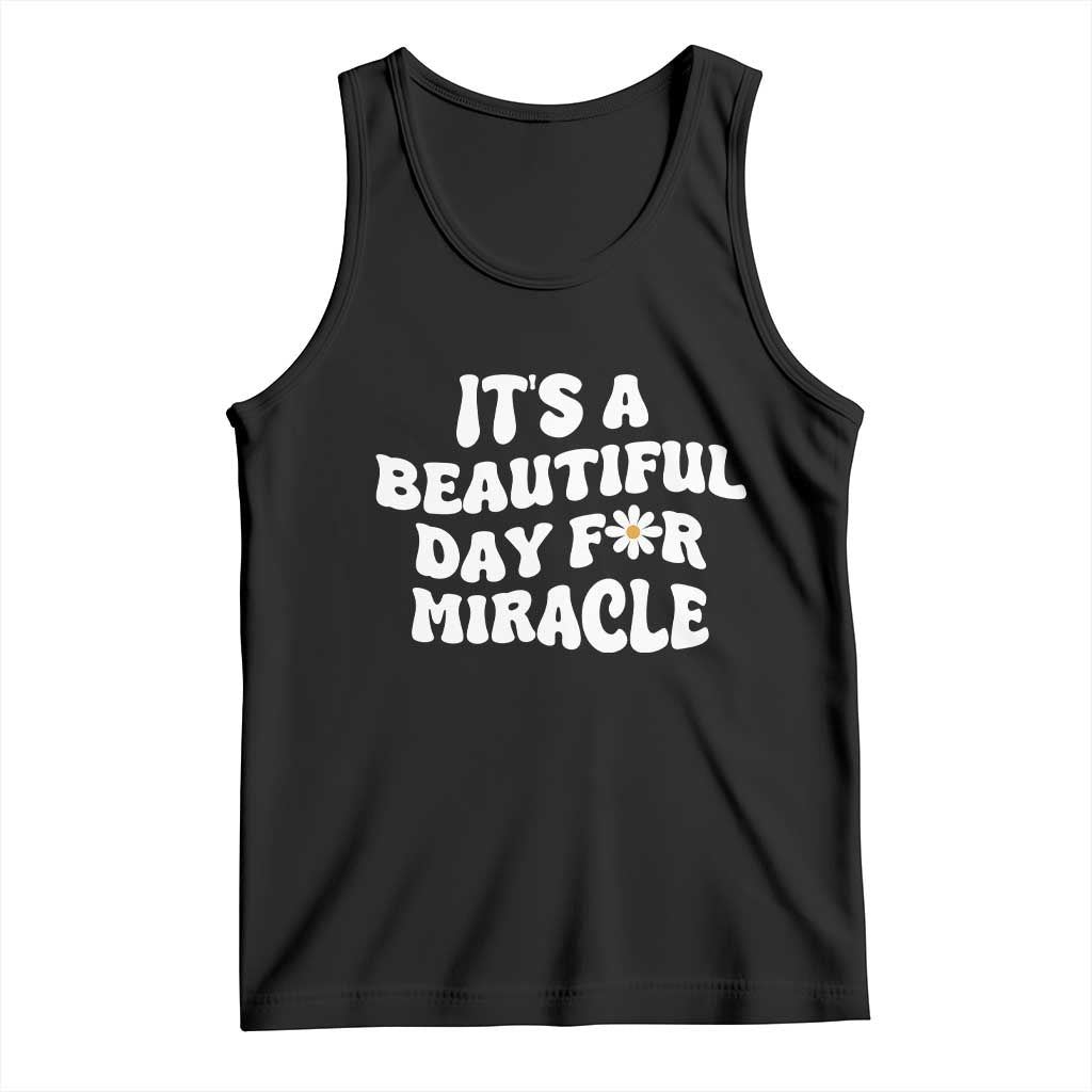 IVF Miracle Tank Top Transfer Day Infertility Support Gift TS10 Black Print Your Wear