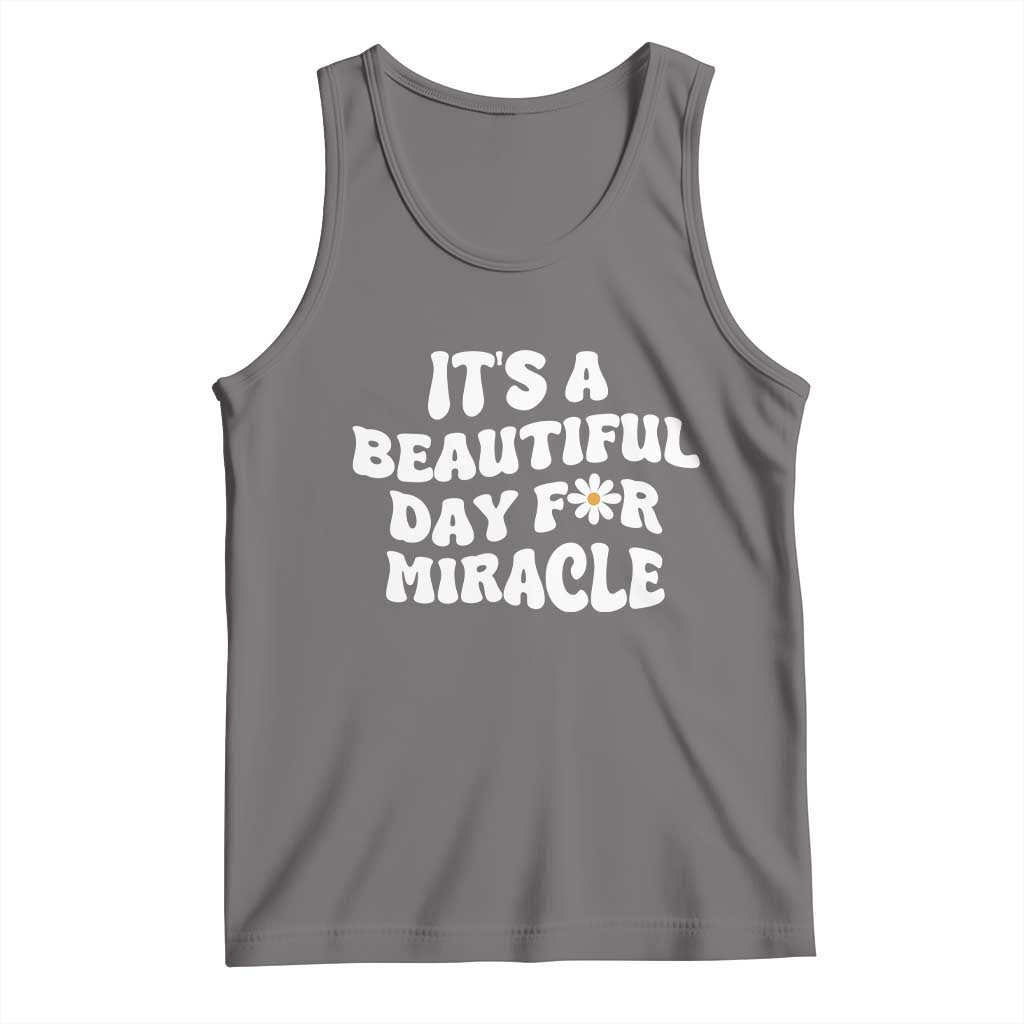 IVF Miracle Tank Top Transfer Day Infertility Support Gift TS10 Deep Heather Print Your Wear