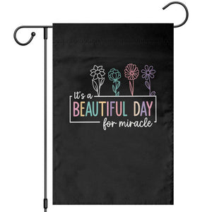 Its a Beautiful Day For IVF Miracle Garden Flag Transfer Day Infertility Support Gift TS10 Black Print Your Wear