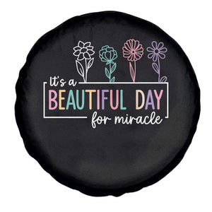 Its a Beautiful Day For IVF Miracle Spare Tire Cover Transfer Day Infertility Support Gift TS10 Print Your Wear