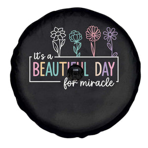 Its a Beautiful Day For IVF Miracle Spare Tire Cover Transfer Day Infertility Support Gift TS10 Print Your Wear