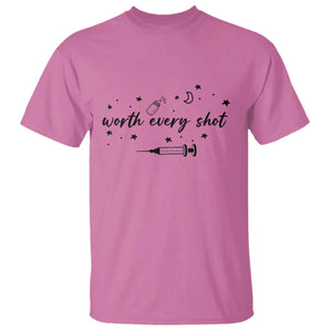 Worth Every Shot T Shirt IVF Baby Pregnancy Announcement TS10 Azalea Print Your Wear
