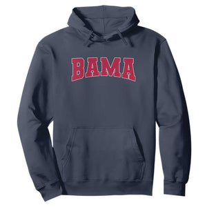 Vintage Bama Hoodie Retro Varsity Alabama Football Lover AL State TS10 Navy Print Your Wear