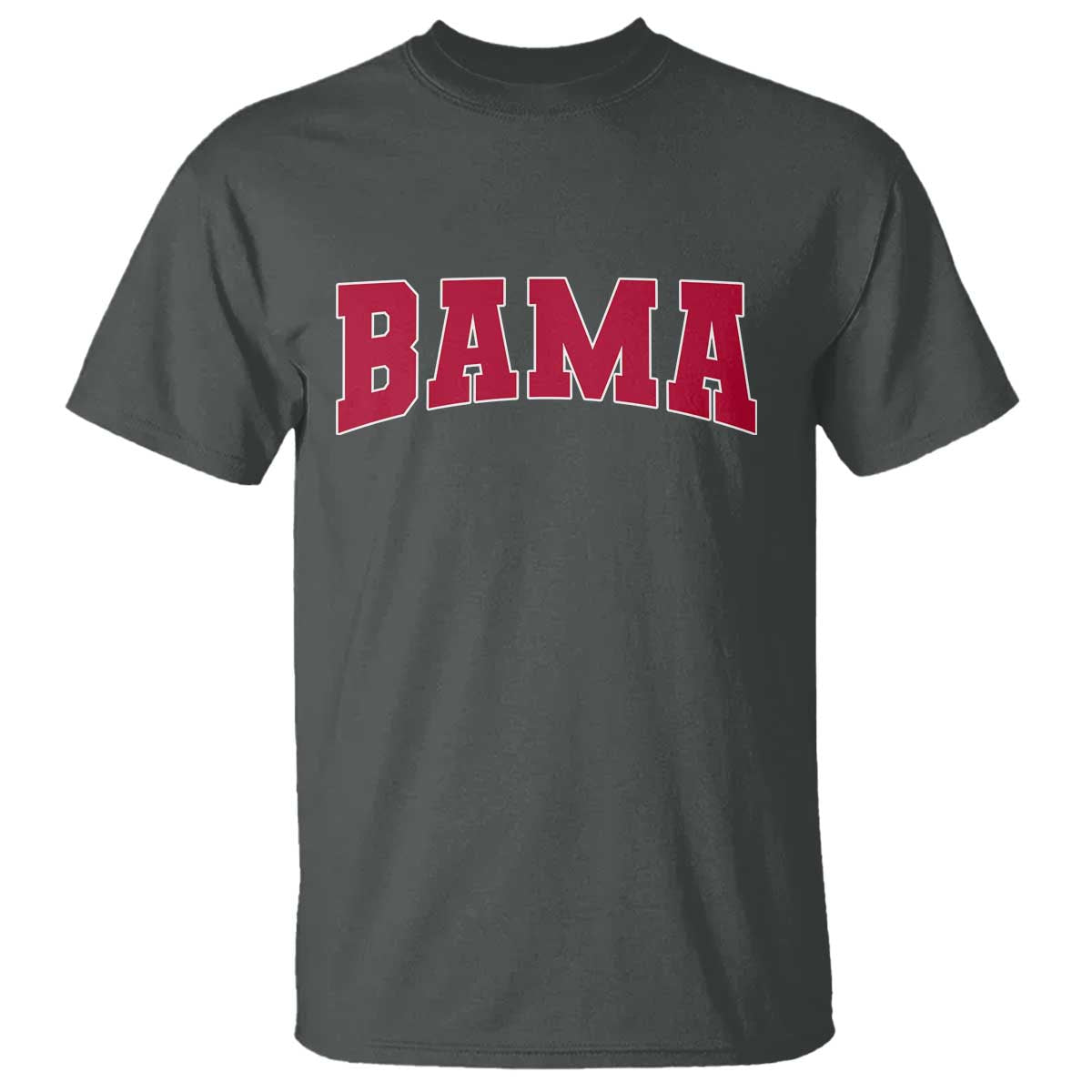Vintage Bama T Shirt Retro Varsity Alabama Football Lover AL State TS10 Dark Heather Print Your Wear