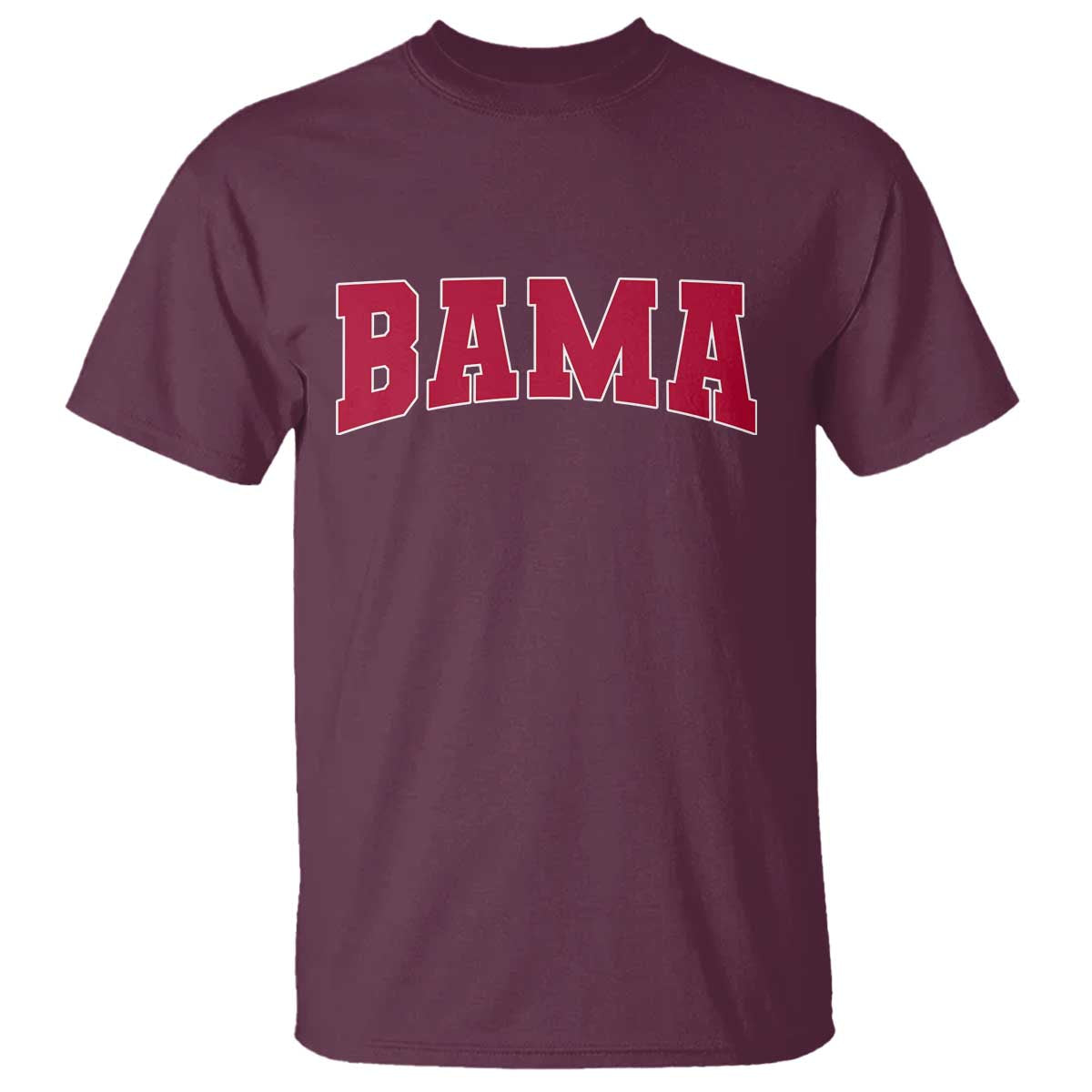 Vintage Bama T Shirt Retro Varsity Alabama Football Lover AL State TS10 Maroon Print Your Wear